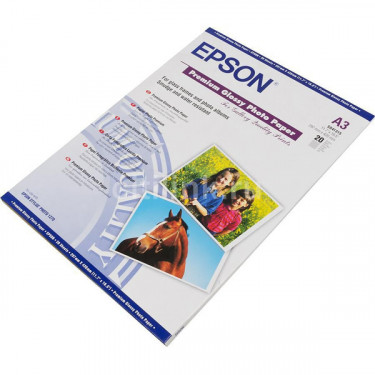 Фотопапір Premium Glossy А3, 20 арк Epson (C13S041315)
