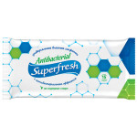 Салфетки влажные антибактериальные, 15 шт Superfresh (42216605_4823071630497)