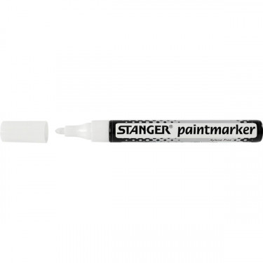Маркер 2-4мм білий Paint Stanger (M400-219017)