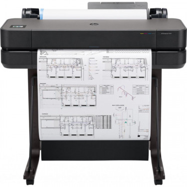 Принтер струменевий DesignJet T630 24 дюйма, Wi-Fi HP (5HB09A)