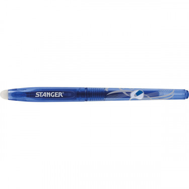 Ручка гелева Пиши-стирай 0,7 мм, синя Stanger (18000300071)