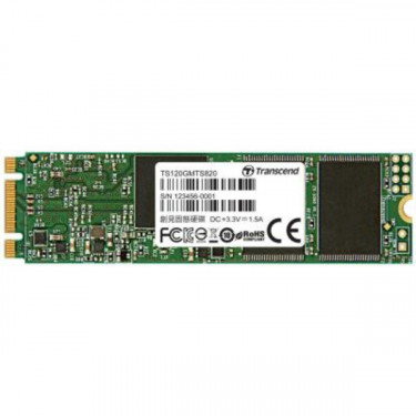 Твердотільний накопичувач SSD M.2 MTS820S 120GB Transcend (TS120GMTS820S)