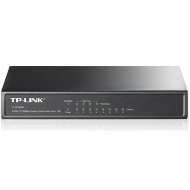 Комутатор мережевий TL-SF1008P TP-Link (TL-SF1008P)