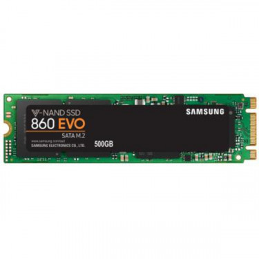 Твердотільний накопичувач SSD M.2 860 EVO 500GB Samsung (MZ-N6E500BW)