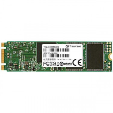 Накопичувач SSD MTS820S 240GB, M.2, SATA  Transcend (TS240GMTS820S)