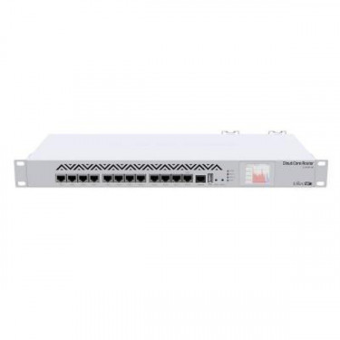 Маршрутизатор (router) WI-FI 1016-12G12xGE MikroTik (CCR1016-12G)