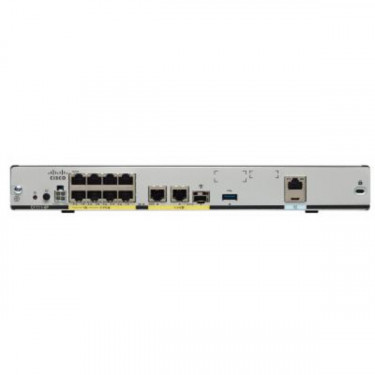 Маршрутизатор (router) мережевий Wi Fi ISR 1100 8 Ports Cisco (C1111-8P)
