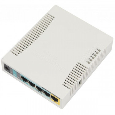 Маршрутизатор (router) WI-FI RB951Ui-2HnD MikroTik (RB951UI-2HND)