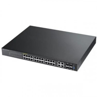 Маршрутизатор (router) мережевий GS2210-24HP-EU0101F ZYXEL (GS2210-24HP-EU0101F)