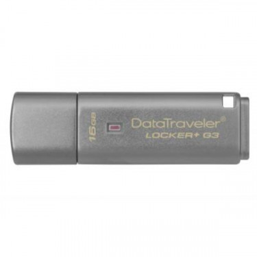 Накопичувач USB 3.0 16GB DT Locker+G3 Security Kingston (DTLPG3/16GB)