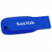 Накопичувач USB 2.0 16GB Cruzer Blade Blue Electric SanDisk (SDCZ50C-016G-B35BE) Фото 1