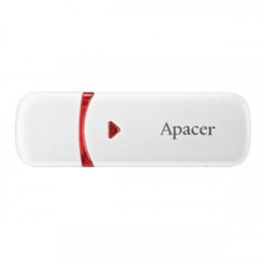 Накопичувач USB 2.0 Type-A 64GB AH333 білий Apacer (AP64GAH333W-1)