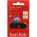 Накопичувач USB 3.0 Type-A 64GB Glide чорний SanDisk (SDCZ600-064G-G35) Фото 7