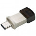 Накопичувач USB 3.1 Type-A + Type-C 32GB 890 R90/W30MB/s Transcend (TS32GJF890S) Фото 3