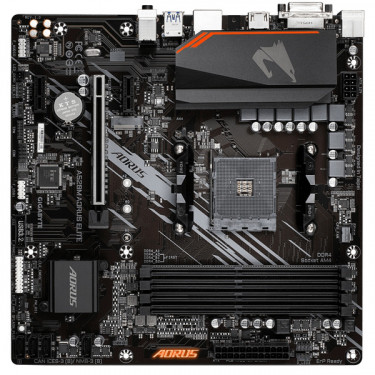 Материнська плата  A520M AORUS ELITE GIGABYTE (A520M_AORUS_ELITE)