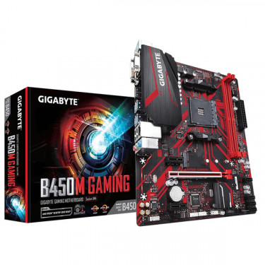 Материнська плата  B450M GAMING GIGABYTE (B450M_GAMING)