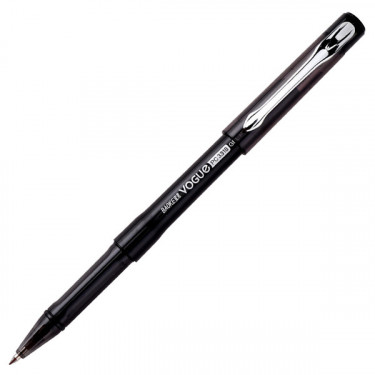 Ручка гелева 0.5 мм, чорна Vogue Baoke (PC3318-black)