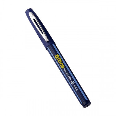 Ручка гелева 1.0 мм, синя Office Baoke (PC1048-blue)