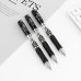 Ручка гелева автоматична 0.7 мм, з грипом, чорна Elite Baoke (PC1910-black) Фото 3