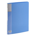 Папка пластикова  А4, з 20 файлами, синій Comix (PF20AK-BL)