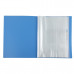 Папка пластикова А4, з 80 файлами, синій Comix (PF80AK-BL) Фото 1