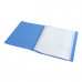 Папка пластикова А4, з 100 файлами, синій Comix (PF100AK-BL) Фото 1