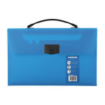 Портфель пластиковий FC на 1 відділення, синій Colevor Comix (A7613-BL)