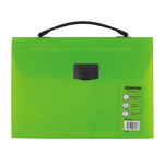Портфель пластиковий FC на 1 відділення, зелений Colevor Comix (A7613-G)