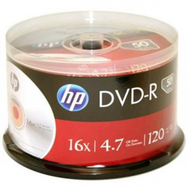 Диск DVD-R, 4.7GB, 16x, 50 шт, Spindle HP (69316 /DME00025-3)