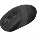 Миша бездротова, безшумна Fstyler, USB, FG10S, чорно-сіра A4tech Фото 3
