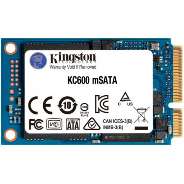 Твердотільний накопичувач SSD mSATA 1TB Kingston (SKC600MS/1024G)
