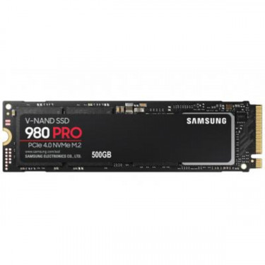 Твердотільний накопичувач SSD M.2 NVMe 980 PRO 500GB Samsung (MZ-V8P500BW)