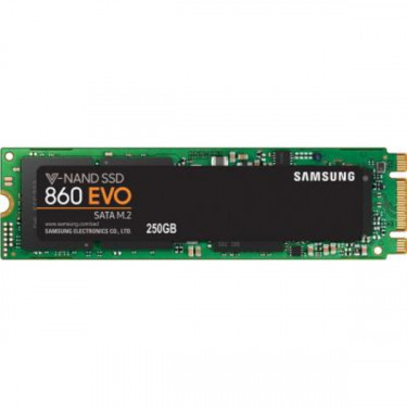 Твердотільний накопичувач SSD M.2 860 EVO 250GB Samsung (MZ-N6E250BW)