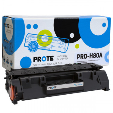 Картридж сумісний HP 80A (CF280A) Prote (PRO-H80A)