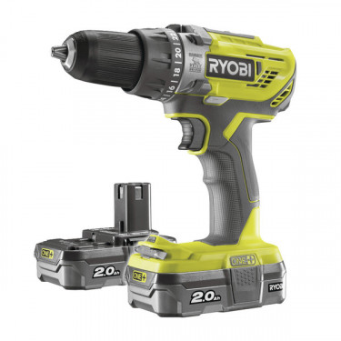 Шурупокрут-дриль ударний ONE+ R18PD3-220S 18В,валіза Ryobi (5133003342)