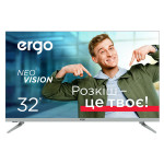 Телевизор 32" 32DHS7000, Smart, HD, Android, LED, серебристый, ERGO (32DHS7000)