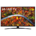 Телевізор 43" 43UP81006LA, Smart, 4К, WebOS, LED, чорний, LG (43UP81006LA)