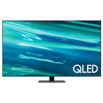 Телевизор 55" QE55Q80AAUXUA, Smart, 4К, Tizen, QLED, серый, SAMSUNG (QE55Q80AAUXUA)