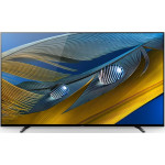 Телевізор 55" XR55A80JCEP, Smart, 4К, Android, OLED, сріблястий, SONY (XR55A80JCEP)