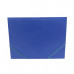 Папка пластикова на гумках А4, синя H-Tone (JJ40941-blue) Фото 3