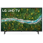 Телевізор 43" 43UP77006LB, Smart, 4К, WebOS, LED, сірий, LG (43UP77006LB)