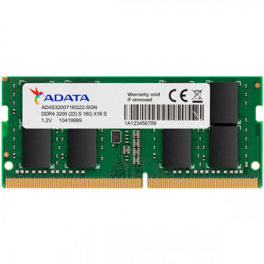 Пам'ять для ноутбуків AD4S320016G22-SGN ADATA (AD4S320016G22-SGN)