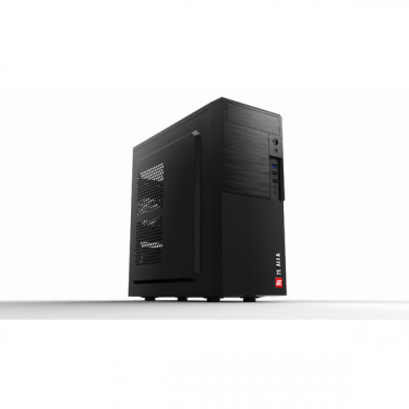 Корпус (case) Alfa E1903U-400 БЖ ATX400W, ATX, чорний 2E (2E-E1903U-400)