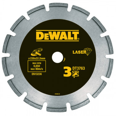 Диск алмазный DT3761 125x2х22.2 мм DeWalt (DT3761)