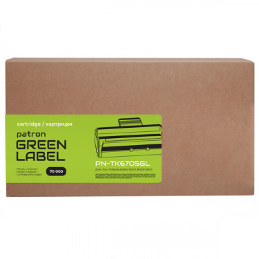 Тонер картридж сумісний Kyocera Mita TK-6705 Green Label Patron (PN-TK6705GL)