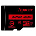 Карта пам'яті 32GB MICROSDHC Class 10 UHS-I U1 Apacer (AP32GMCSH10U5-R) Фото 1