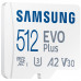 Карта пам'яті 512GB microSDXC C10 UHS-I U3 R100/W90MB/s Evo Plus V2 + SD адаптер Samsung (MB-MC512KA/RU) Фото 7