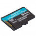 Карта пам'яті 64GB microSDXC C10 UHS-I U3 A2 R170/W70MB/s Kingston (SDCG3/64GBSP) Фото 1