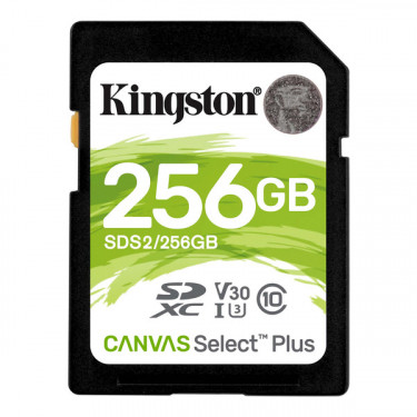 Карта пам'яті 256GB SDXC C10 UHS-I R100MB/s Kingston (SDS2/256GB)