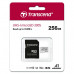 Карта пам'яті 256GB microSDXC C10 UHS-I R95/W45MB/s + SD адаптер Transcend (TS256GUSD300S-A) Фото 1